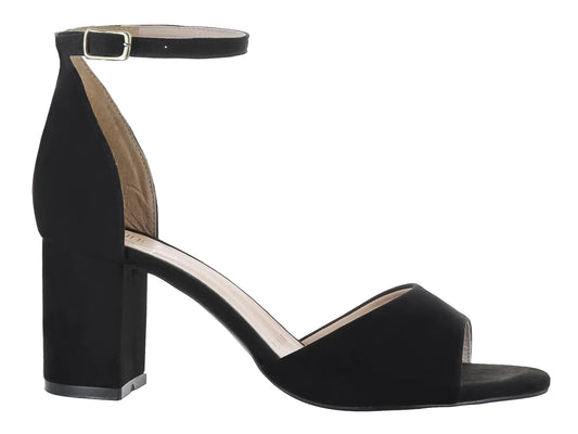 Sandalias Luna Rosa Negro para Mujer