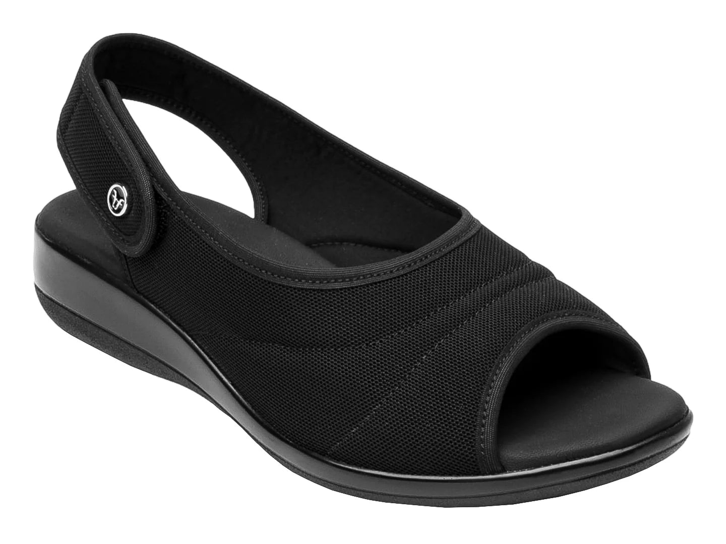 Sandalias Flexi Negras para Mujer