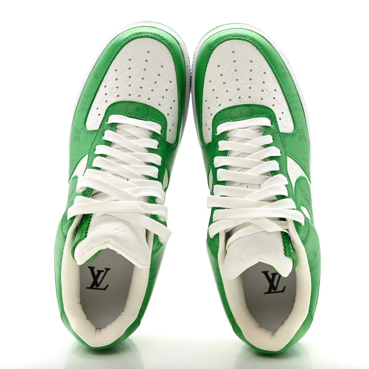 Louis Vuitton x Nike Air Force 1 Low By Virgil Abloh White Green