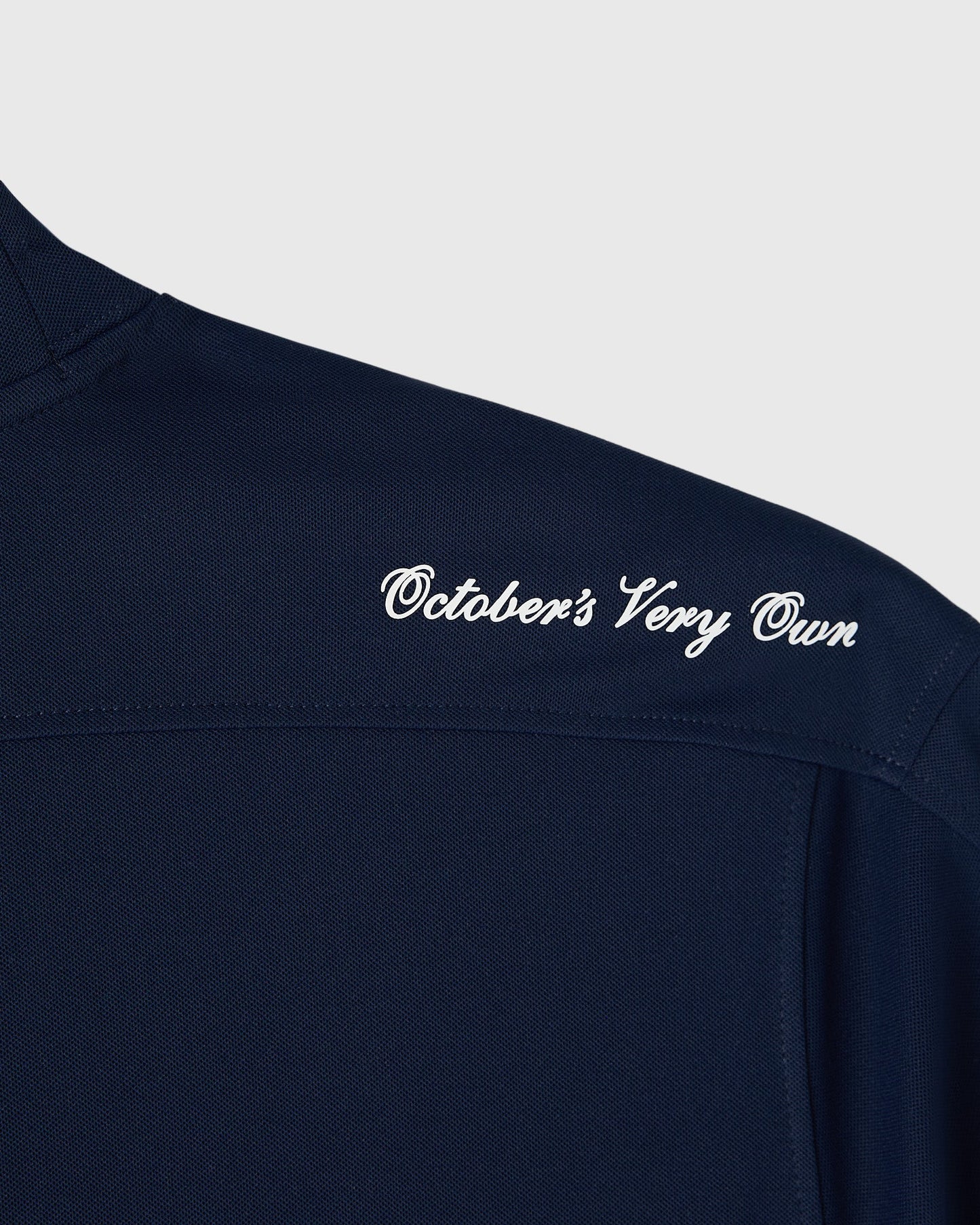 OVO Golf Mockneck Tee Deep Denim