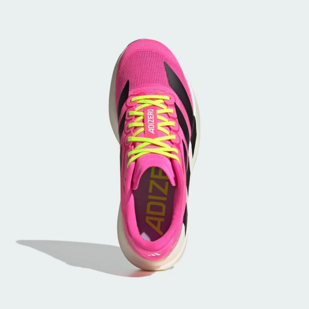 Tênis Adidas Adizero Evo SL Branco Rosa Preto