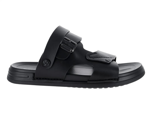 Sandalia Slide Buenissimo Negra para Hombre