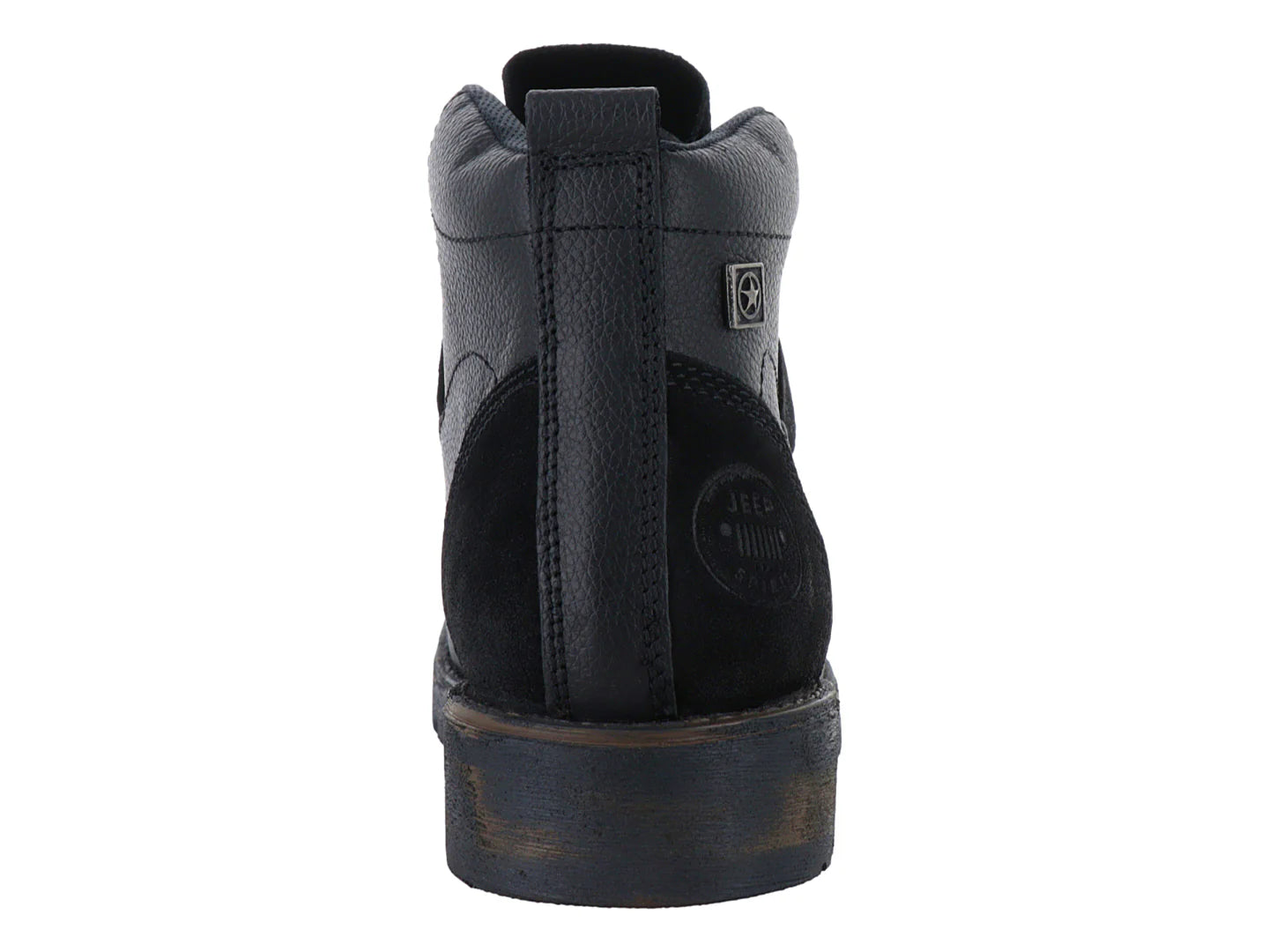 Botas Casuales Jeep Negro de Piel para Hombre