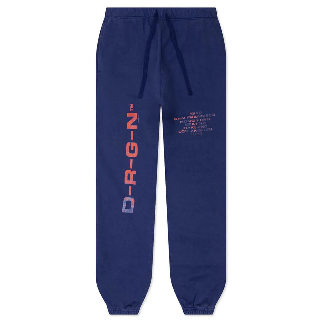 Origins Bleached Jogger Bleached Blue