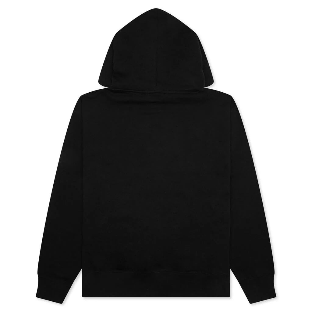 Ink Camo Pullover Hoodie Black