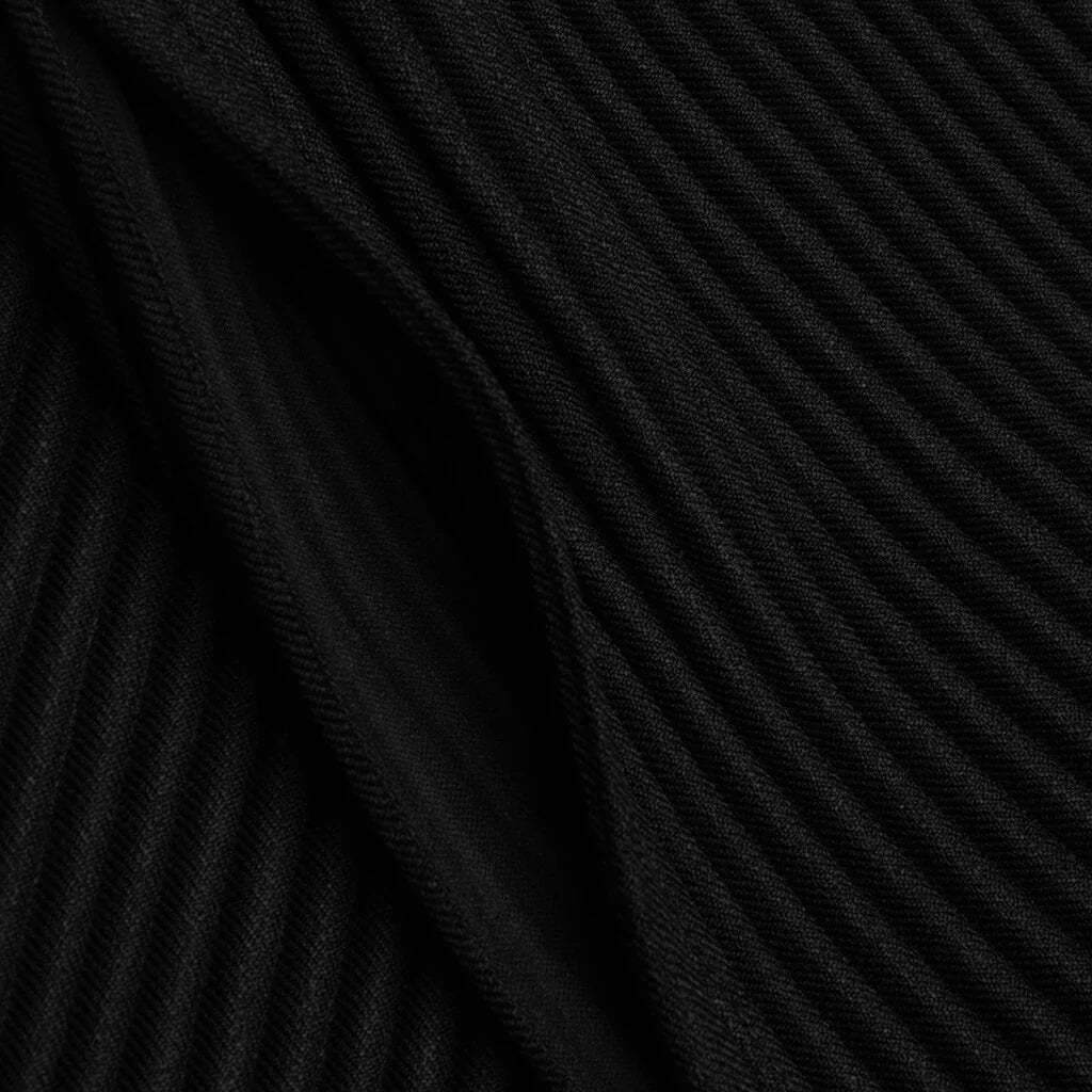 Wool Like Light Pants Black