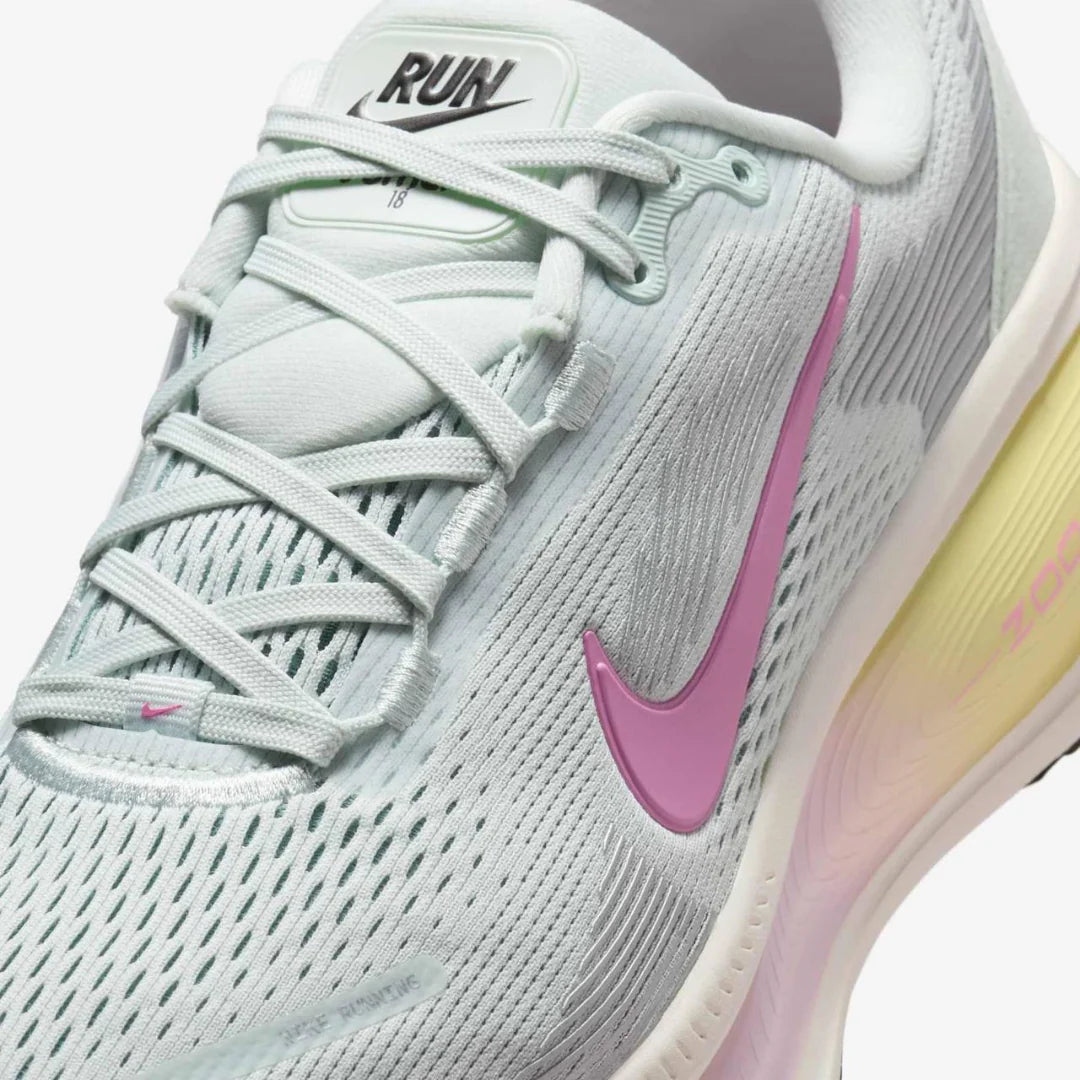 Nike Vomero 18 Verde Água Rosa