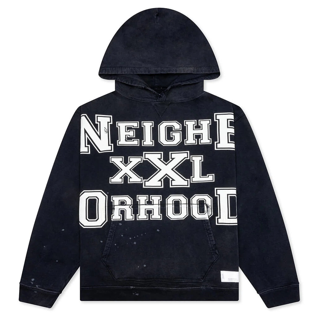 Savage Sweat Hoodie L S Black