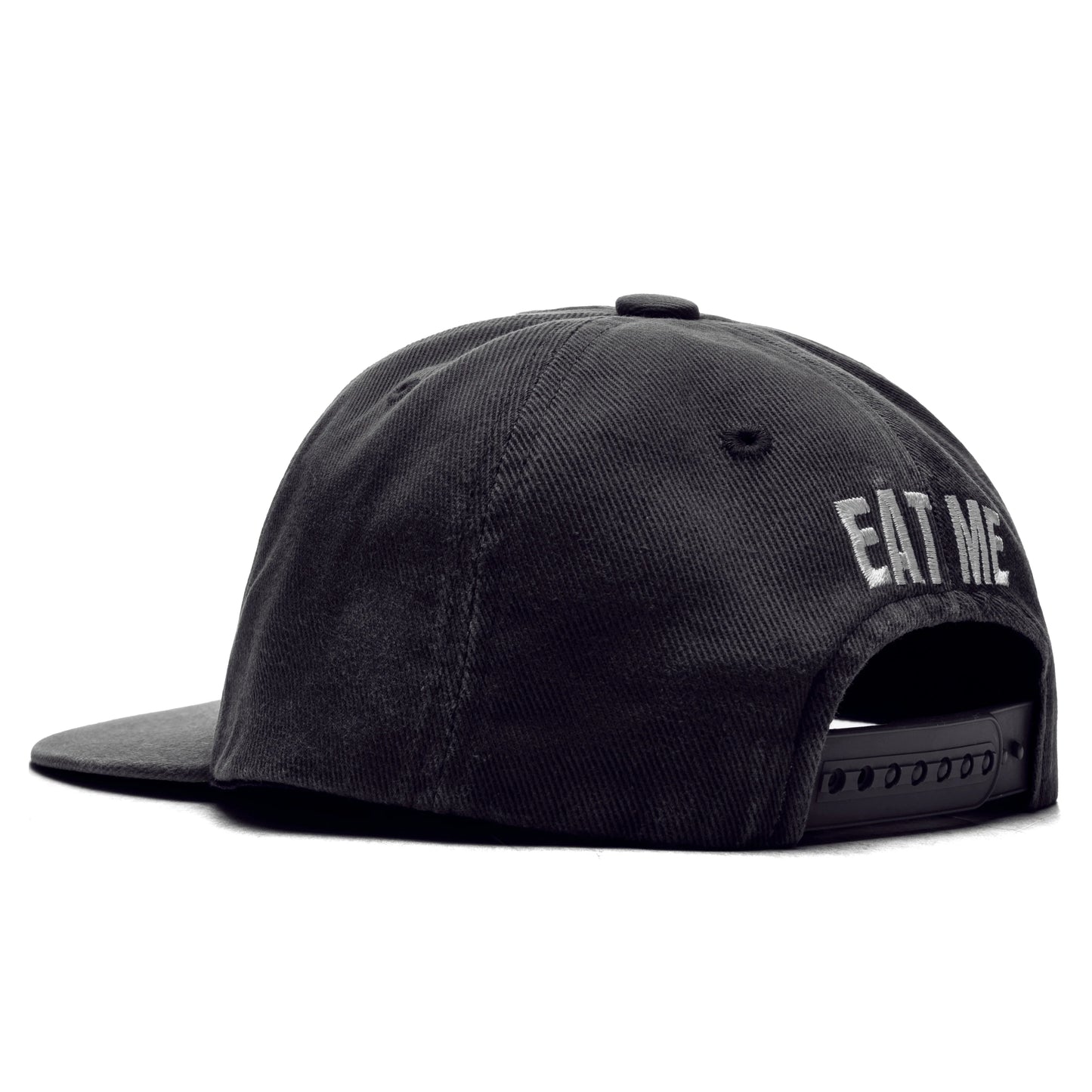 5 Panel Eat Me Cap Black