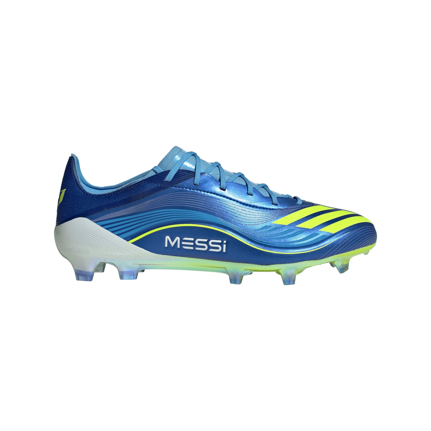 adidas F50 Messi Elite FG Mens Soccer Cleats Royal Blue Yellow Blue