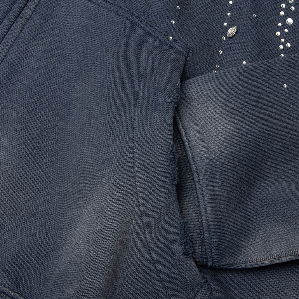 20K Stellar Diamond Hoodie Blue