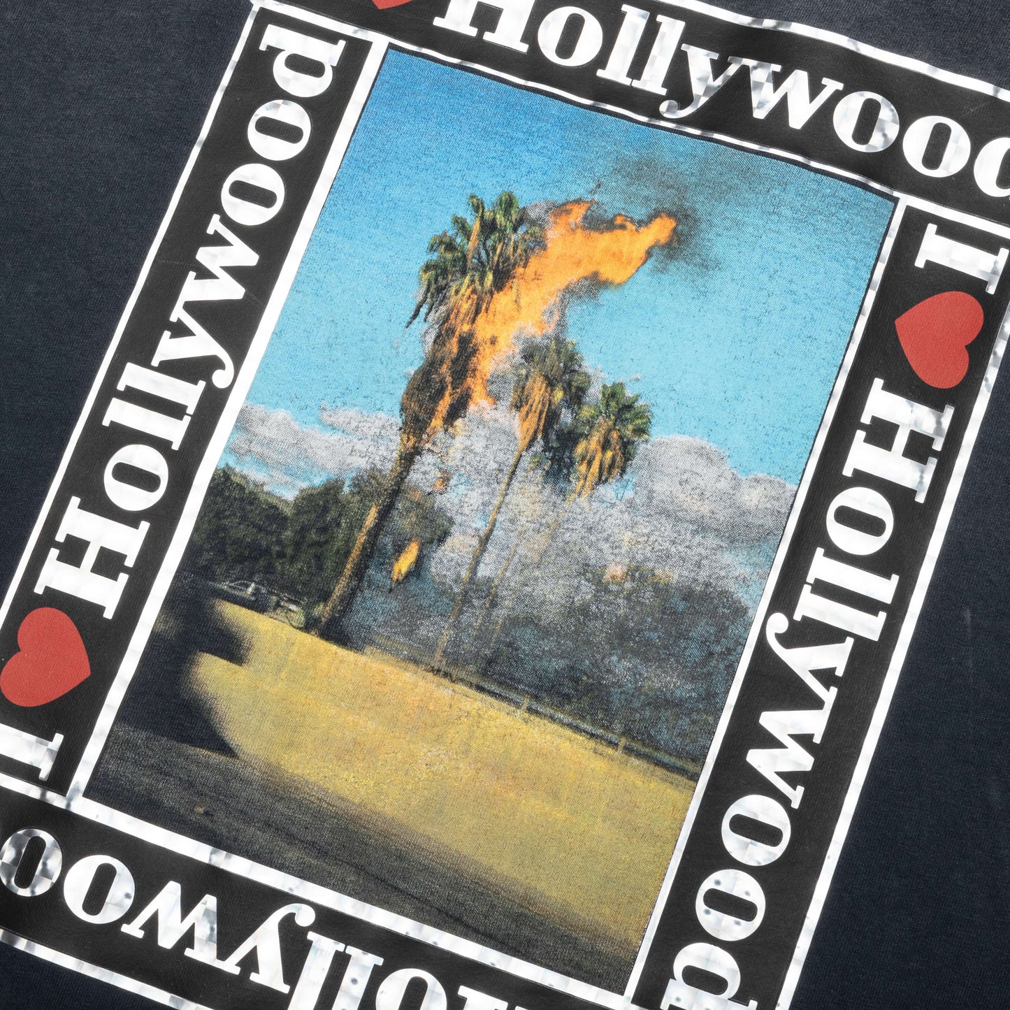 My Own Private Hollywood Tee Vintage Black