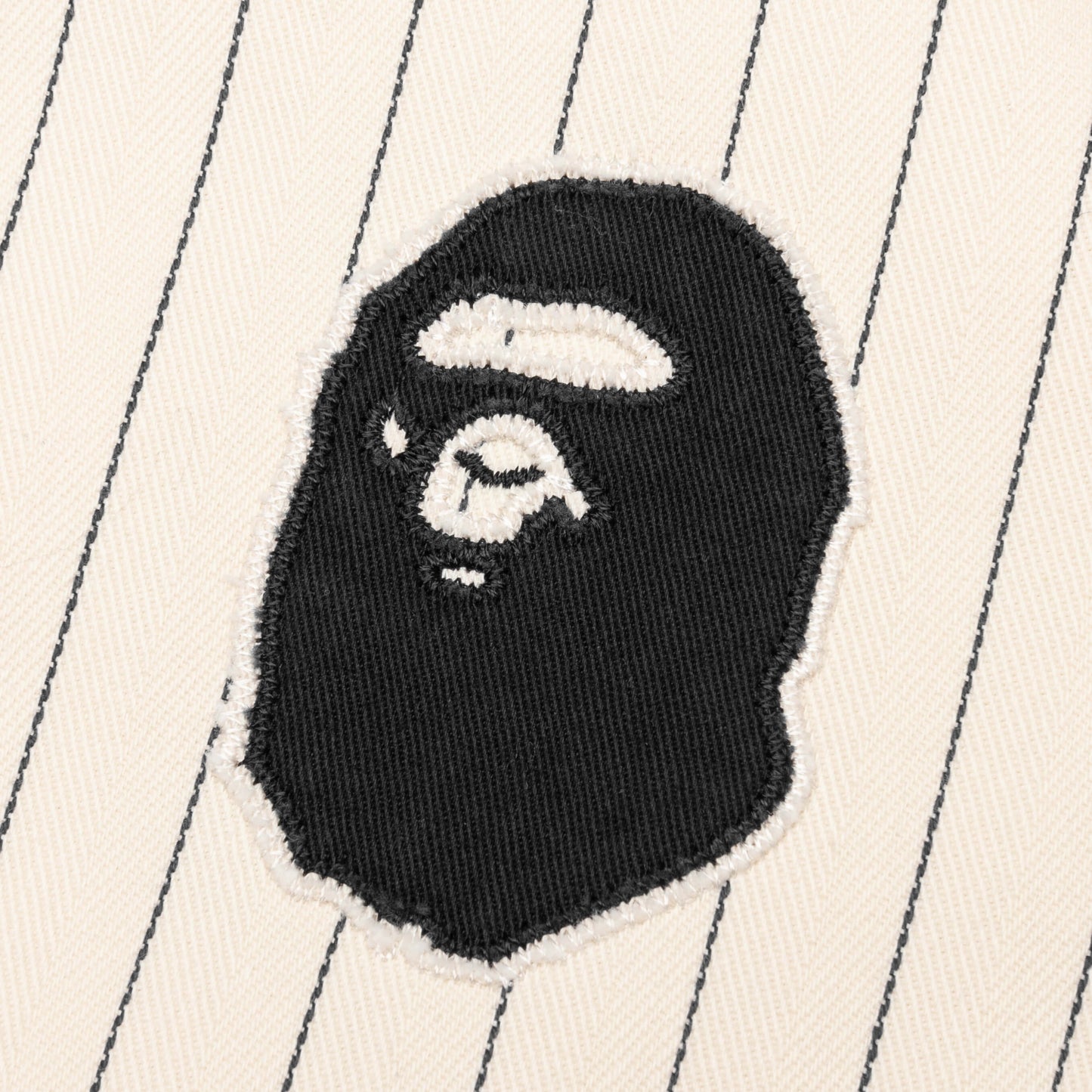 A Bathing Ape Baseball Shirt Ivory