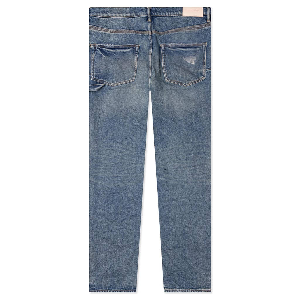 P015 Relaxed Carpenter Mid Indigo