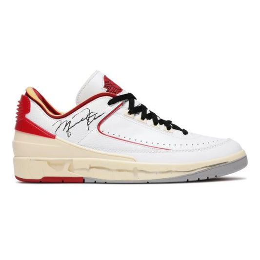Nike Air Jordan 2 x Off White Retro Low SP White Varsity Red