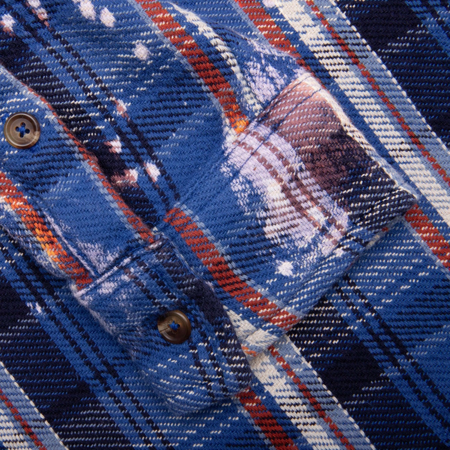 Awake NY x Jordan Flannel Blackened Blue Boarder Blue Sail