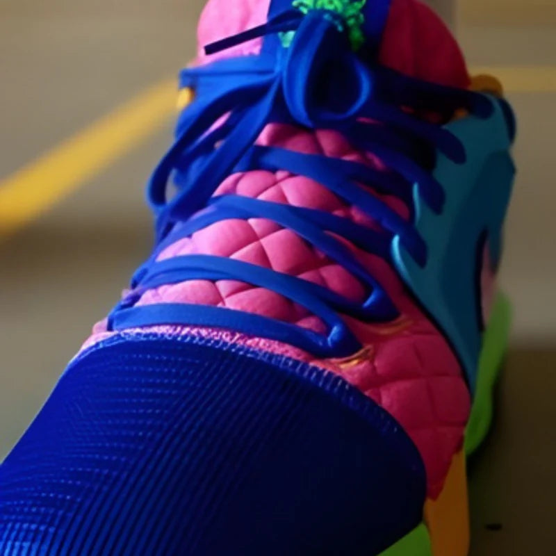 Tênis Nike Lebron Witness VIII Verde Azul Rosa