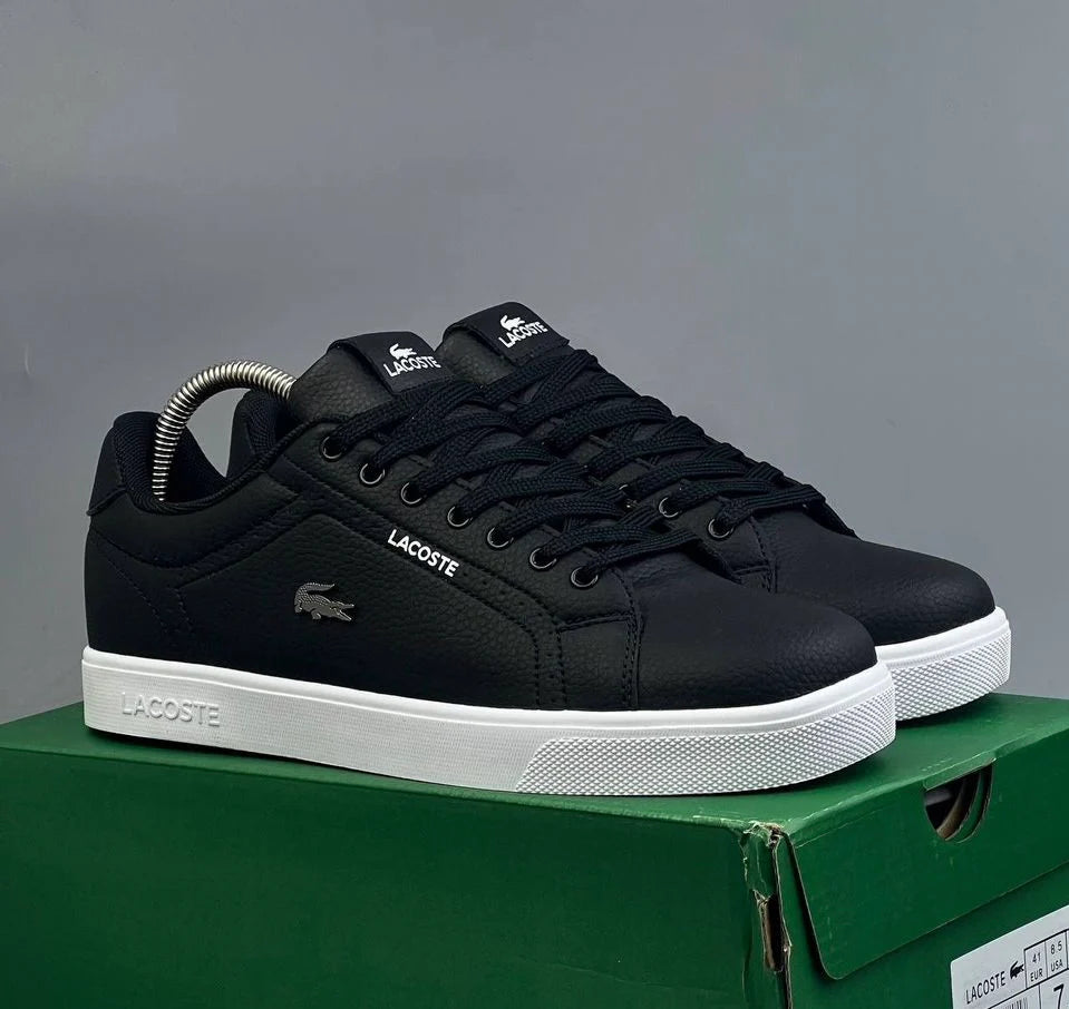 Baskets Lacoste Carnaby Pro Noir Élégance intemporelle confort quotidien