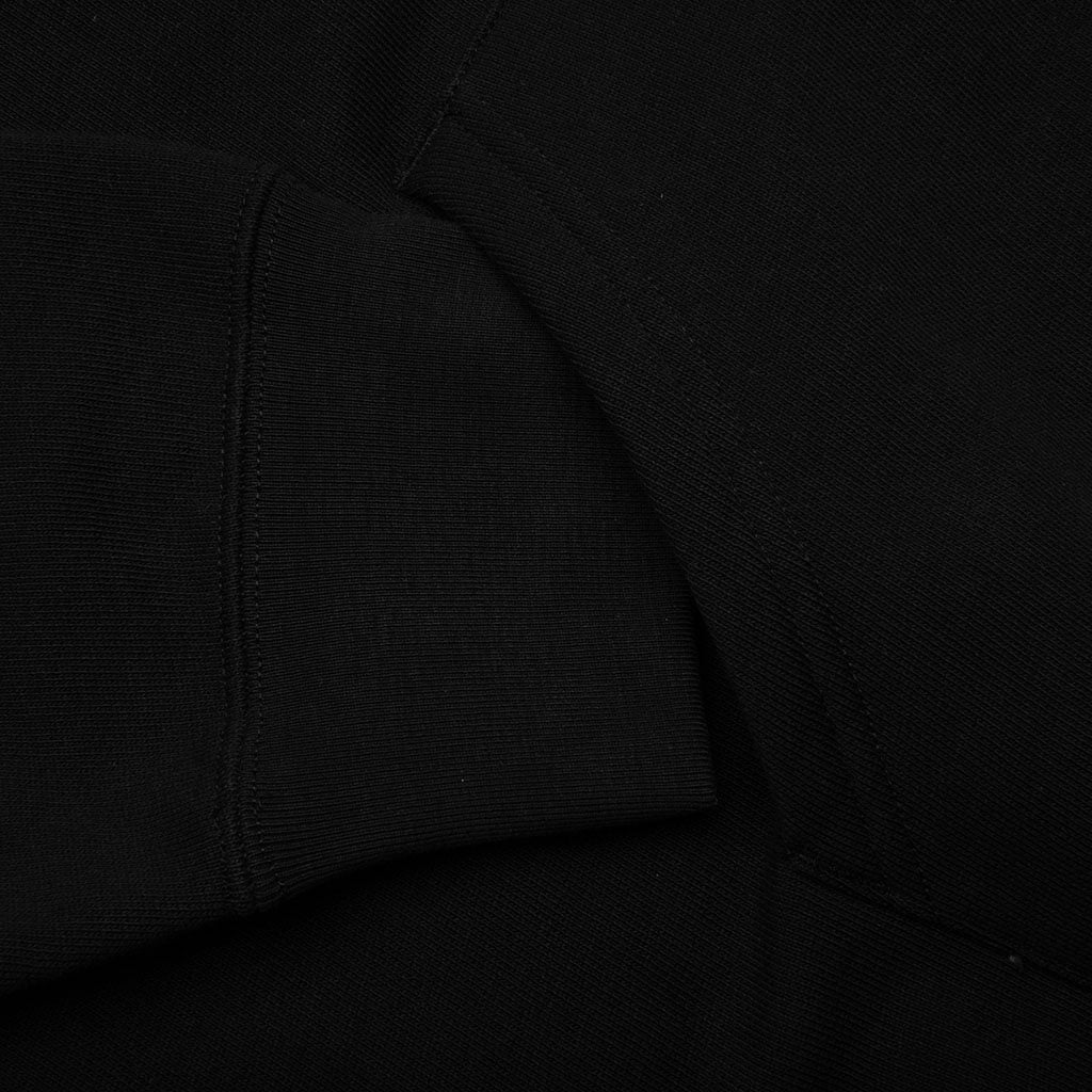 Ink Camo Pullover Hoodie Black