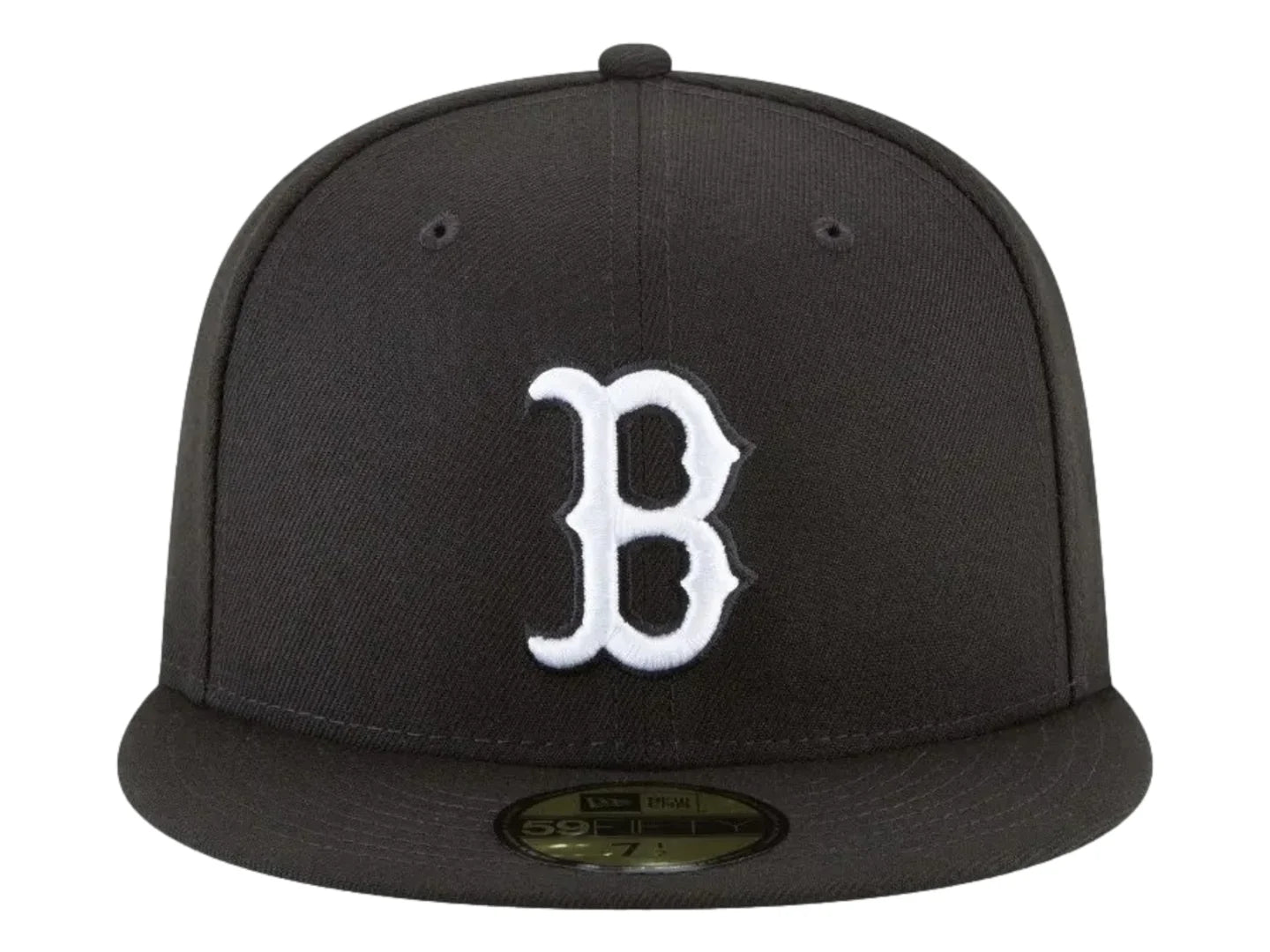 Gorra New Era Boston Red Sox Negro y Blanco para Hombre