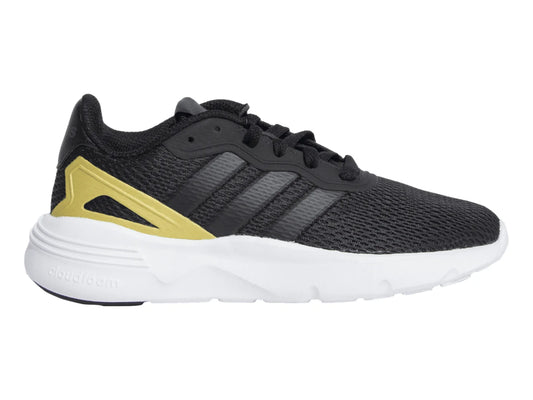 Tenis Adidas Nebzed Negro con Dorado para Mujer