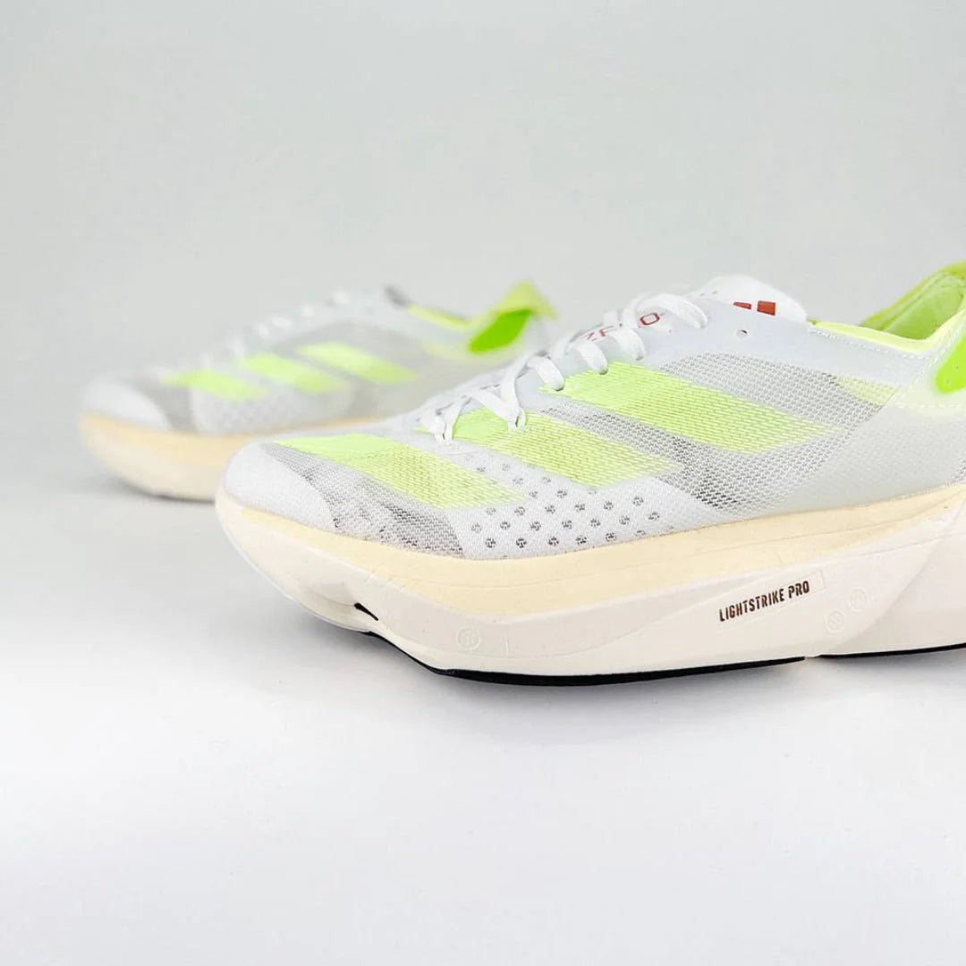 Adidas Adizero Adios Pro 3 Branco Verde Neon
