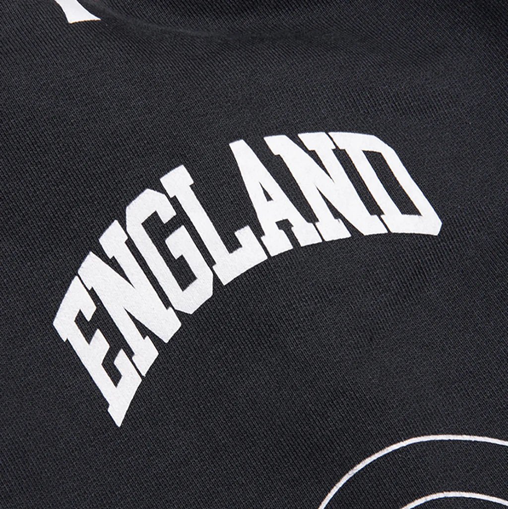 Legacy Crest Hoodie Stained Black