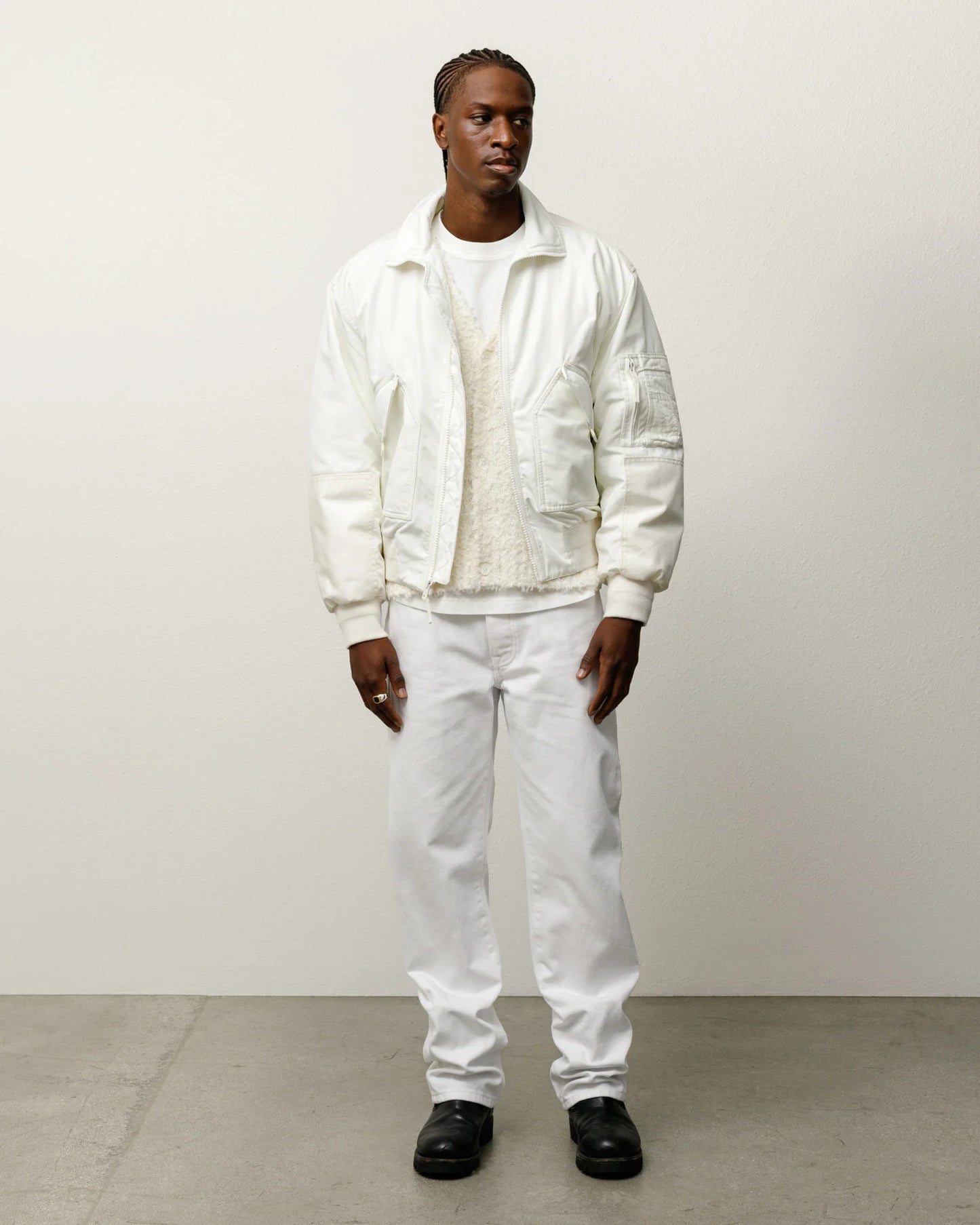 MOCK NECK FLIGHT BOMBER