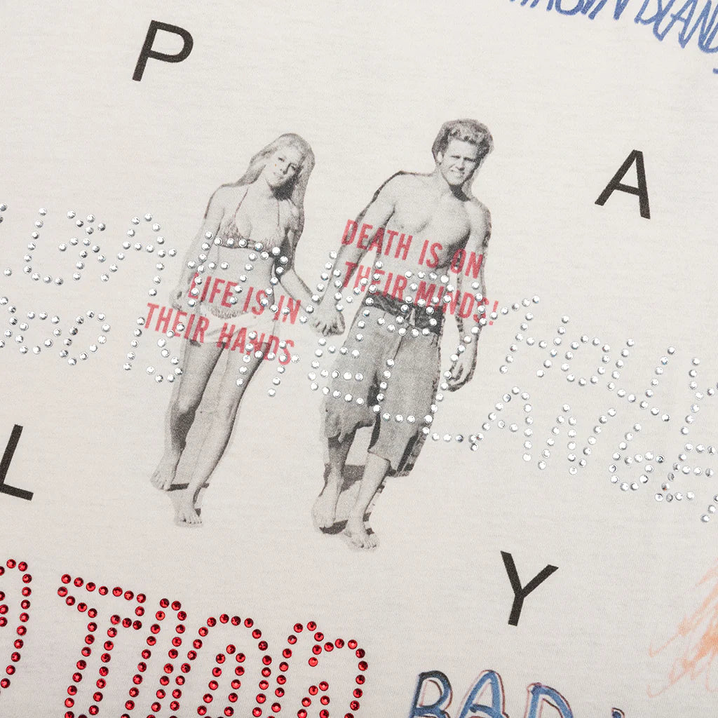 Bad Luck Tee Vintage White