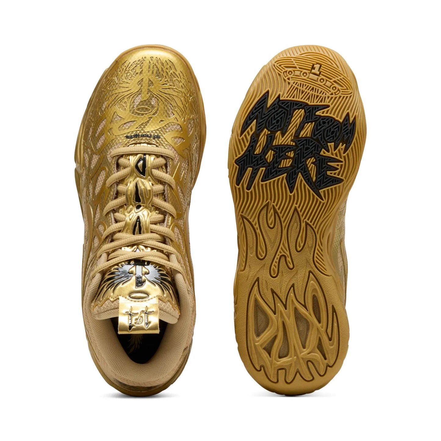 Tênis Puma LaMelo Ball MB04 Gold Child