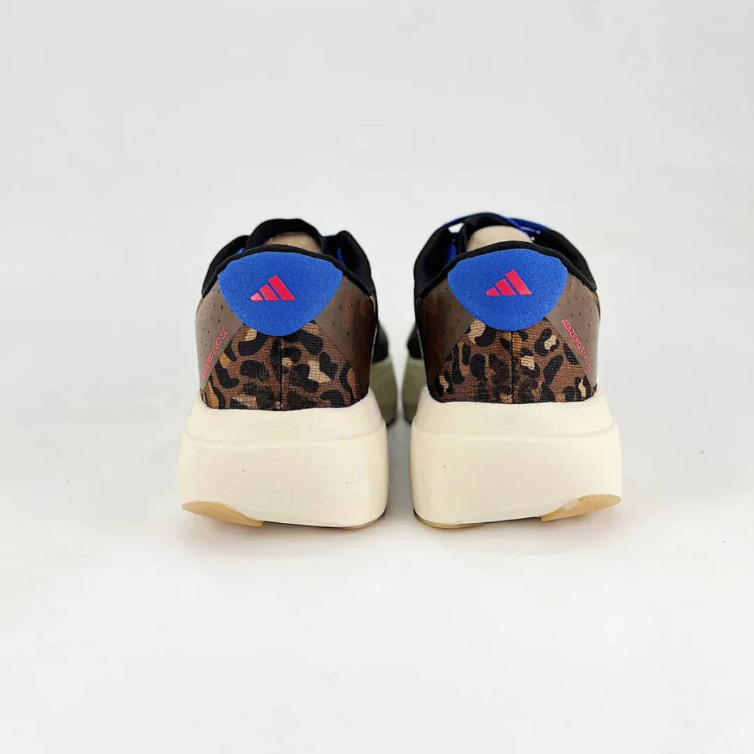Adidas Adizero EVO SL Marrom Cinza Metálico Azul Lúcido