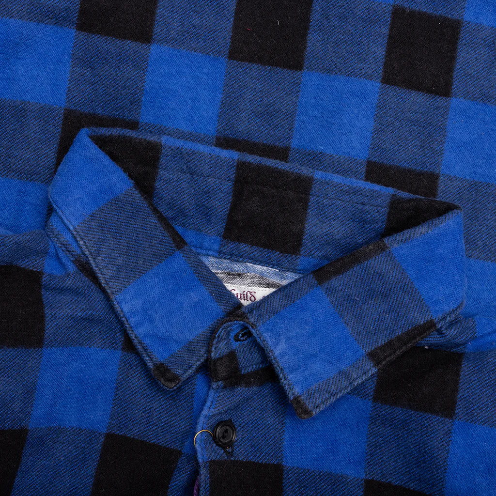 7 Cuts Wide Flannel Shirt Assorted