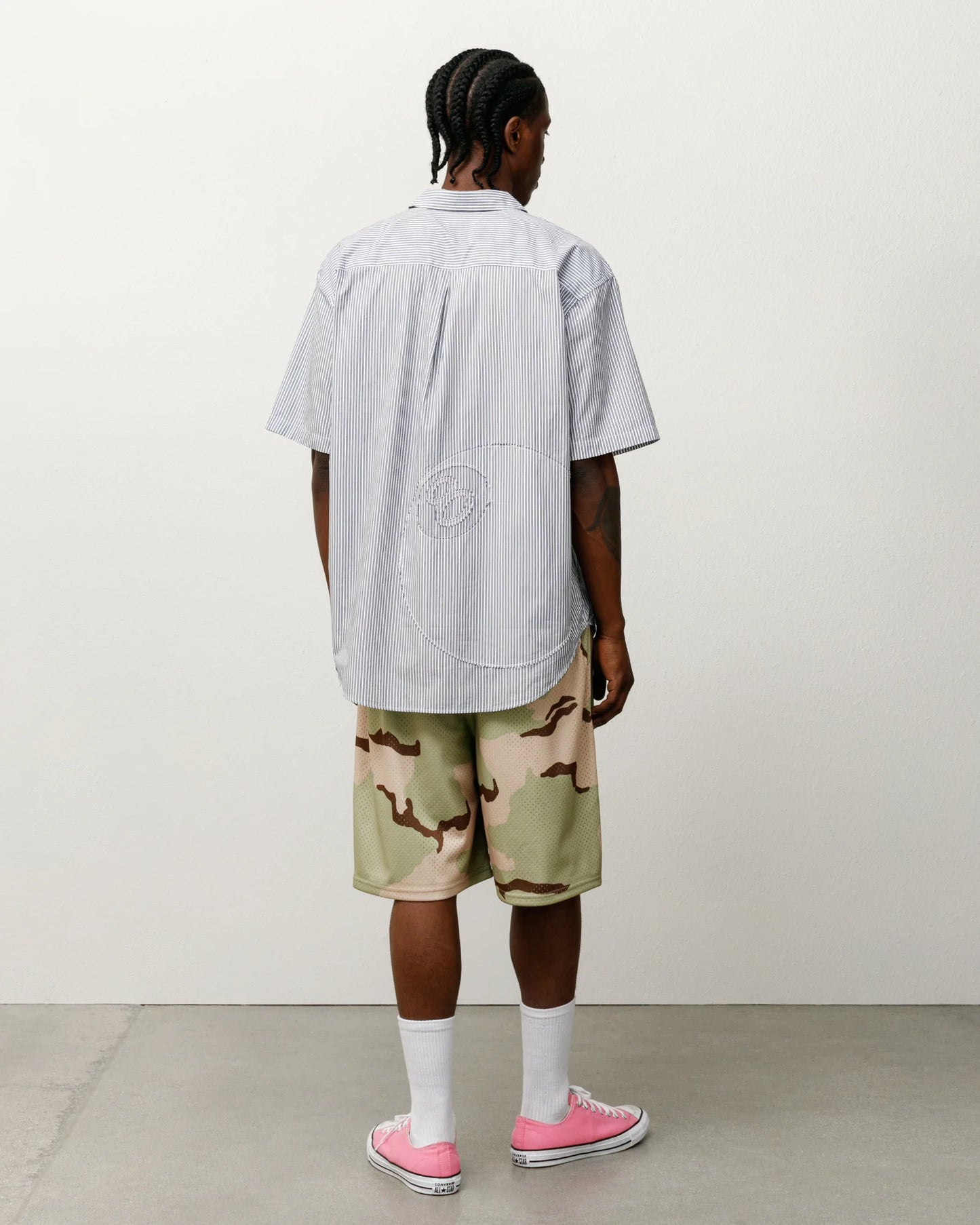BOXY SS SHIRT 8 BALL STRIPE