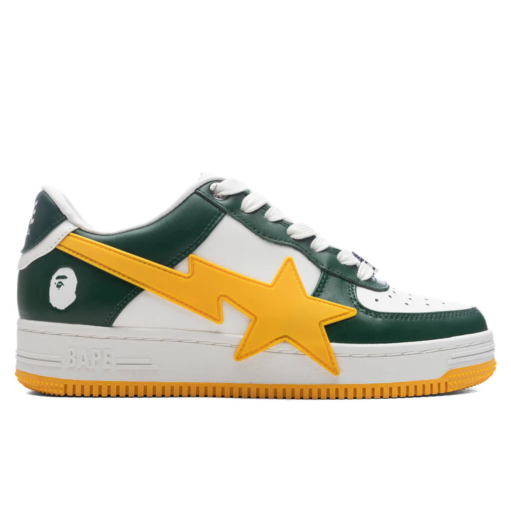 Womens Bape STA OS 2 Green Yellow