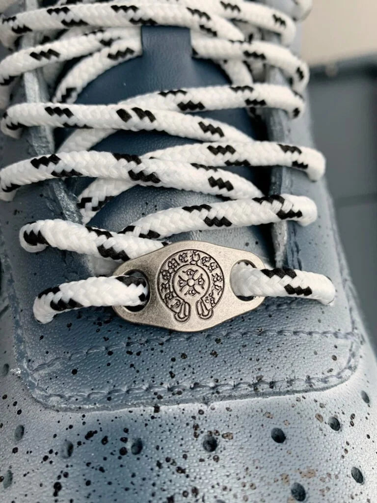 Chrome Hearts x Nike Air Force 1 Grey Black Sneakers