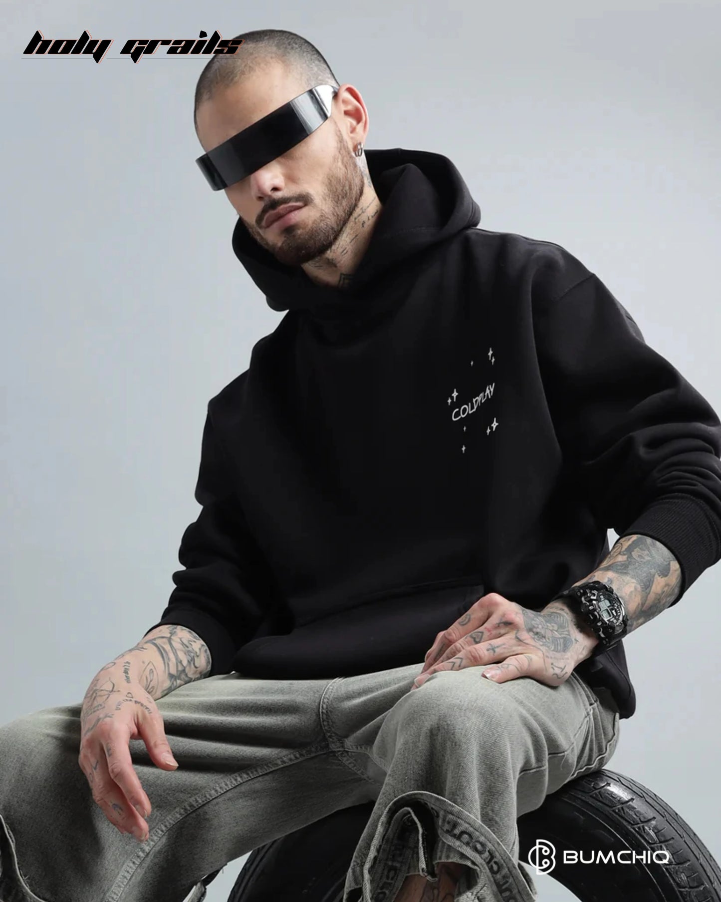 Coldplay Black Hoodie HG x Bumchiq
