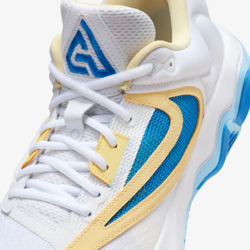 Tênis Nike Giannis Immortality 3 Branco Azul