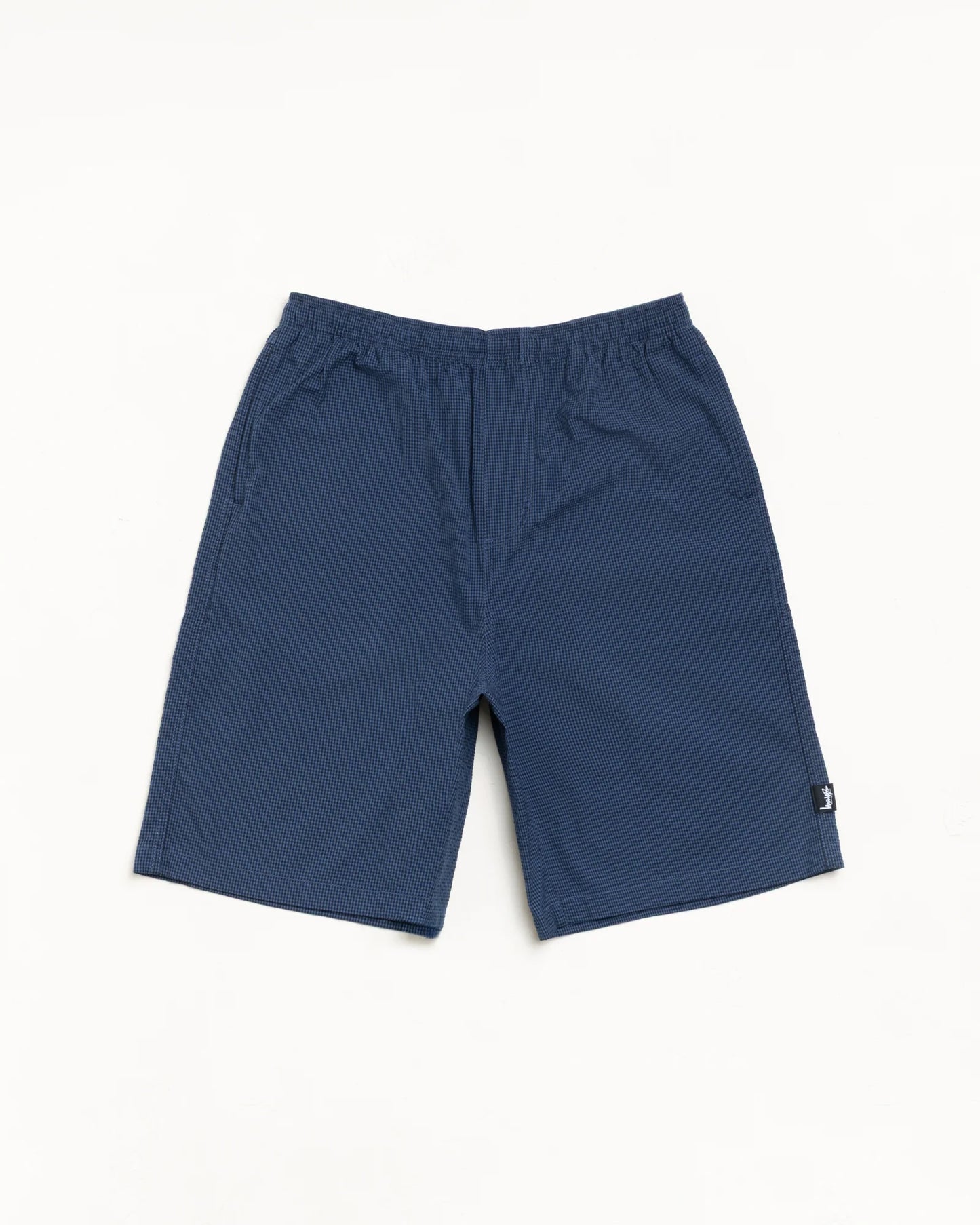 BAGGY SEERSUCKER BEACH SHORT