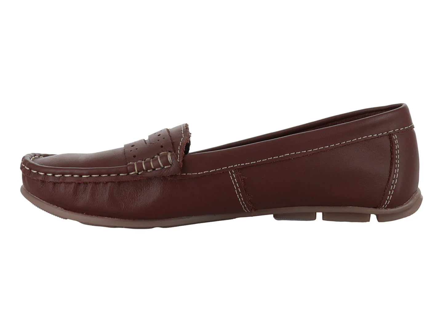 Zapatos Mocasín Driver MELIANA Color Tan para Mujer
