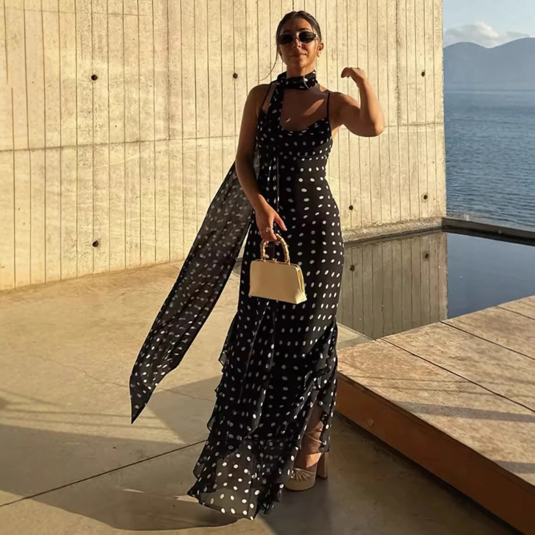Vestido Poá Sydney