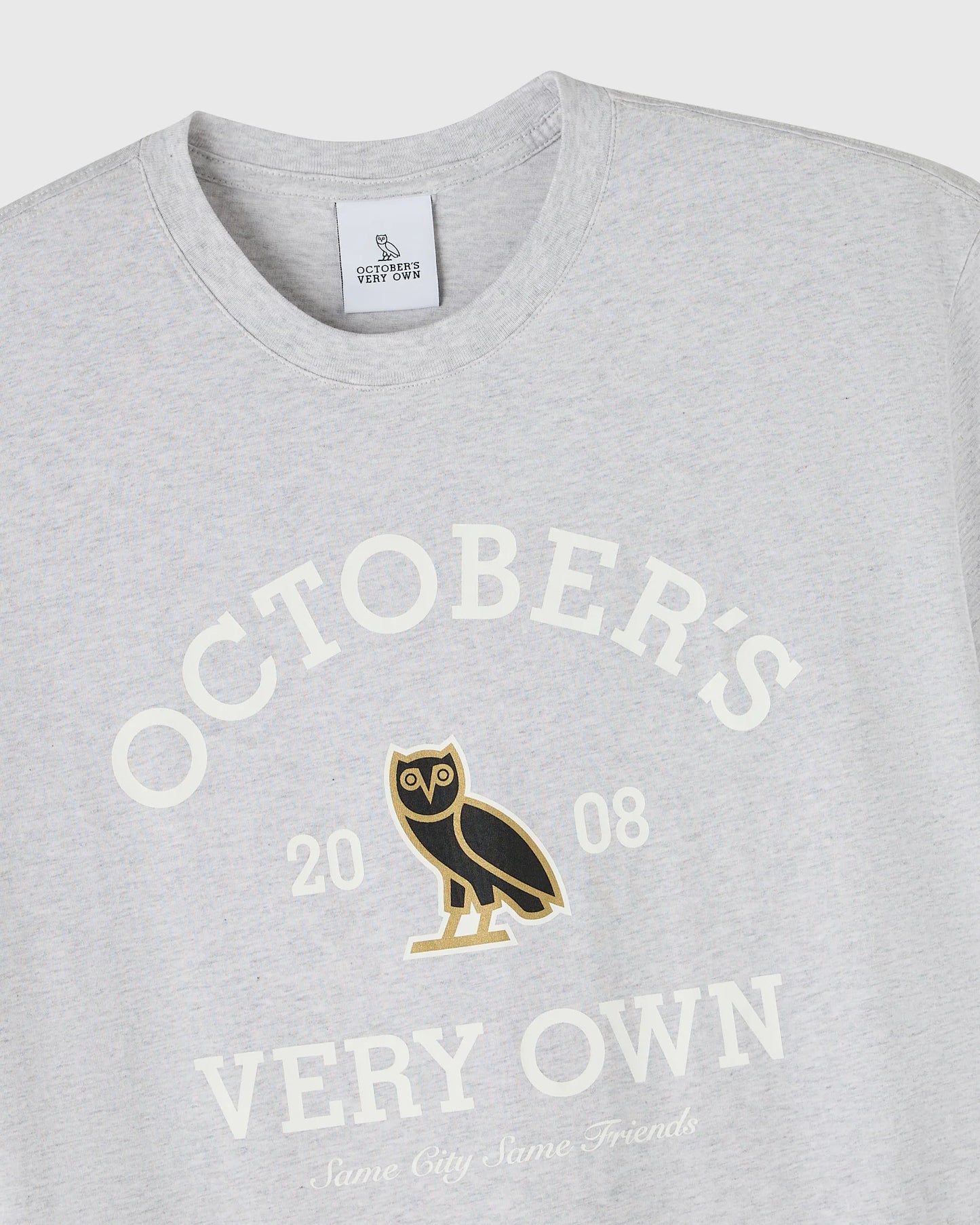 Collegiate Tee Ash Heather Grey