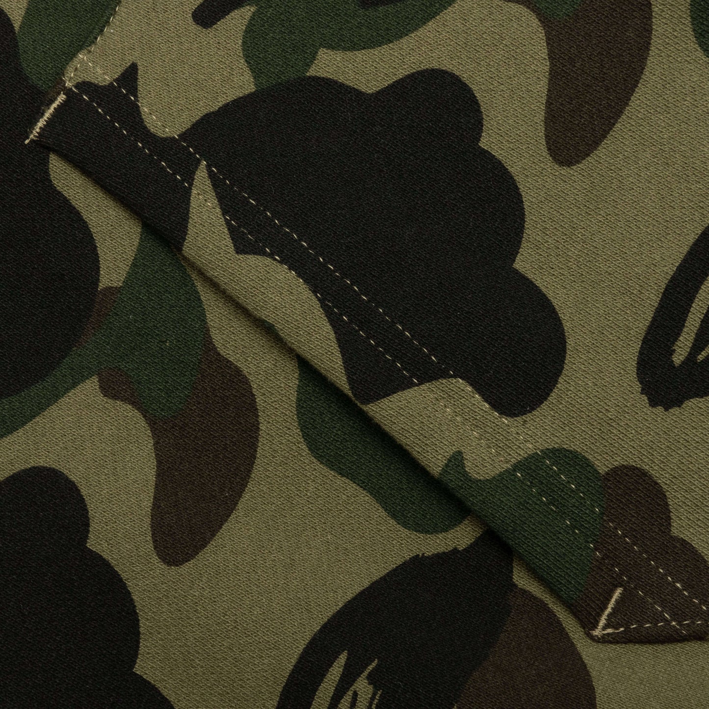 1st Camo Crazy College Full Zip Hoodie Green