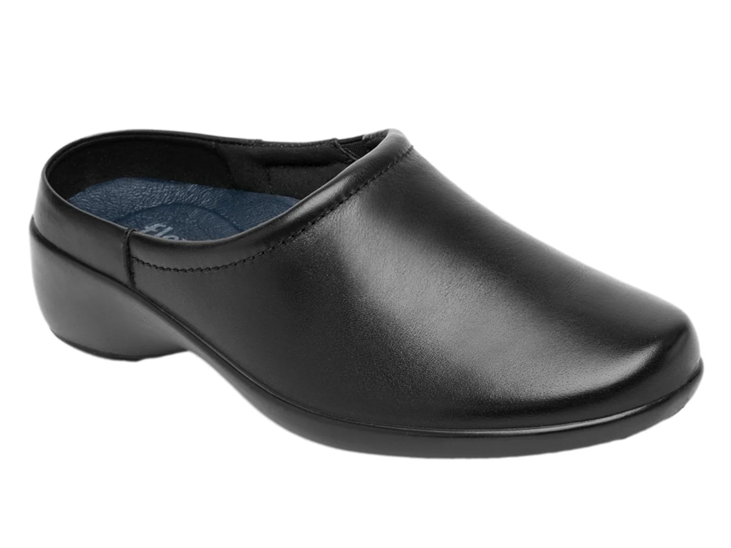Zuecos Flexi Negro para Mujer