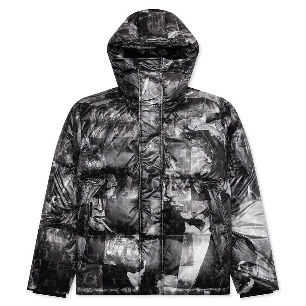 Puma x KidSuper MMQ AOP Puffer Jacket Black