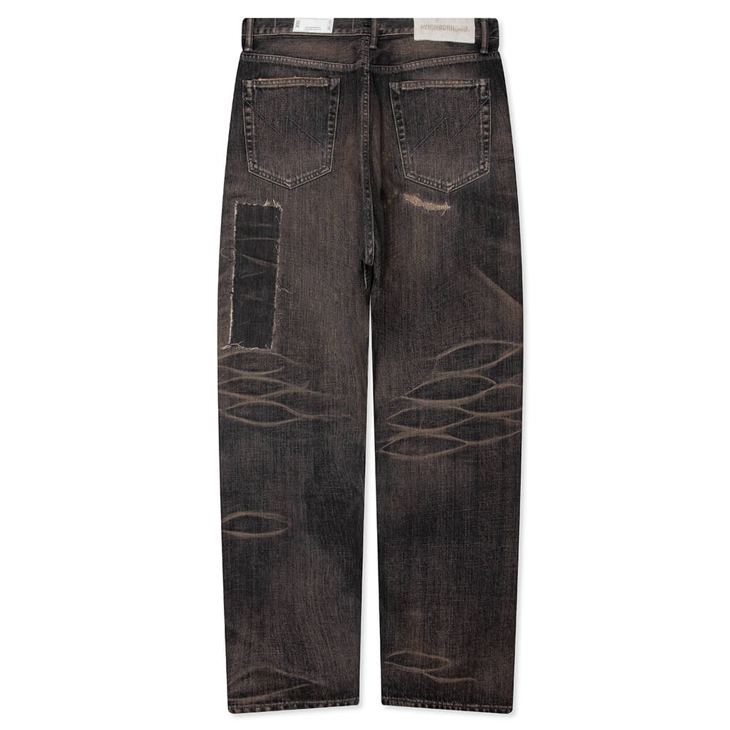 Savage DP Basic Denim Pants Black