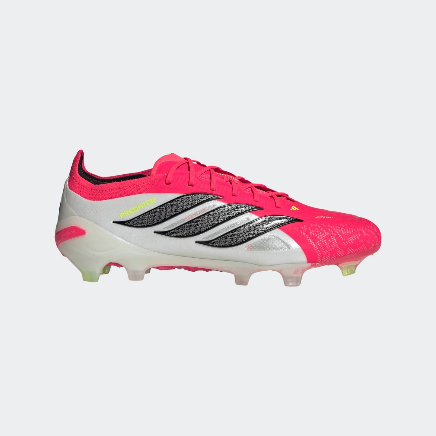 adidas Predator Elite FG Firm Ground Mens Soccer Cleats Lucid Red Black White