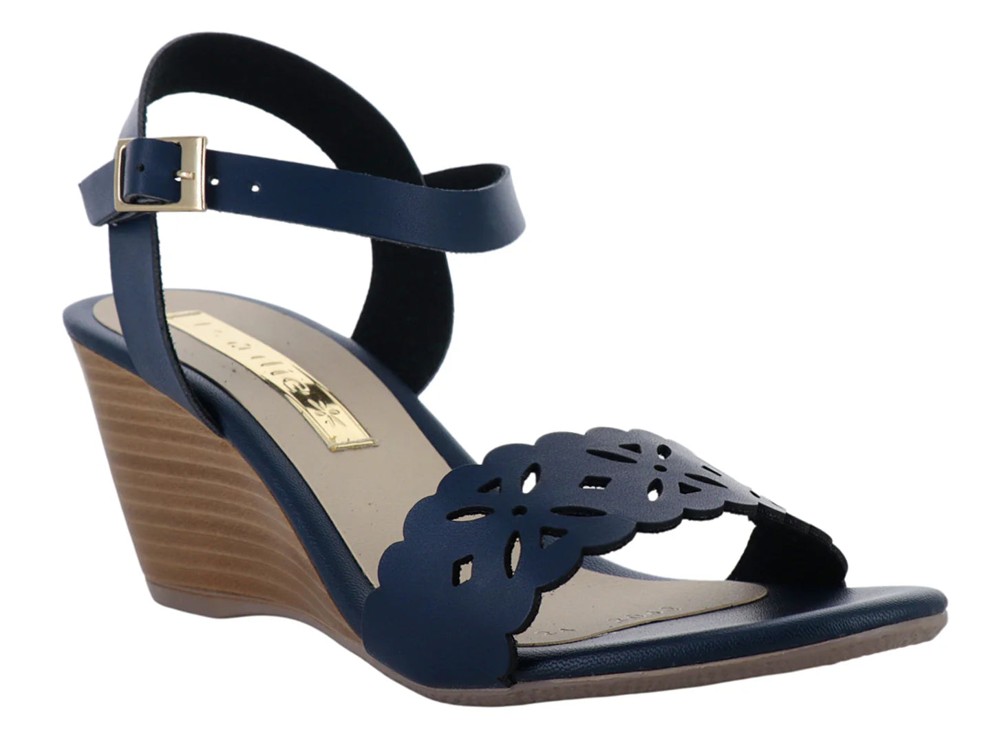 Sandalias Plataforma Paulie Color Marino para Mujer