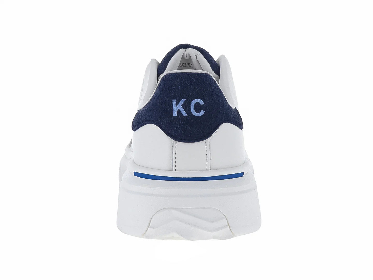 Tenis Kenneth Cole Piel Blanco y Rojo para Hombre