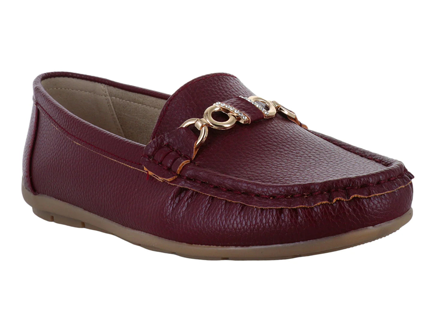 Mocasines Comfort Fit Rojo para Mujer