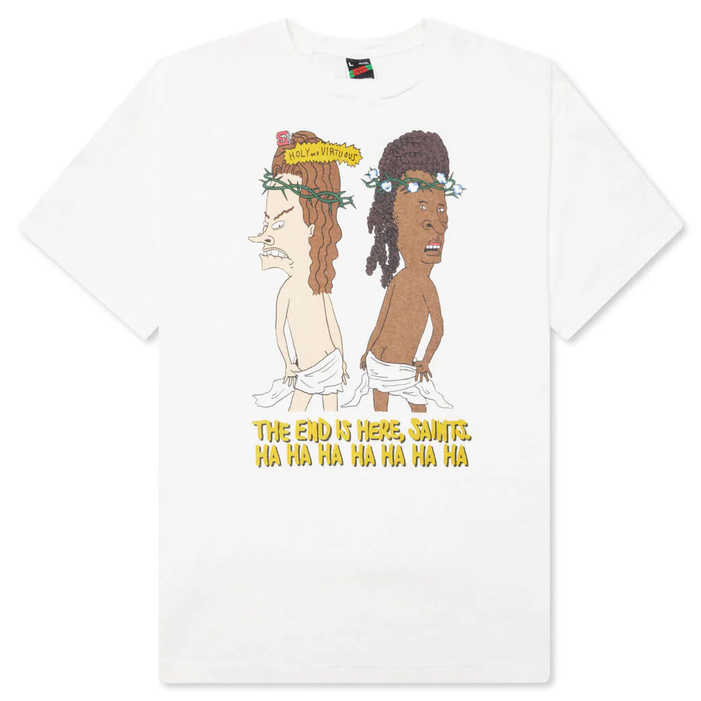 Holy and Virts S S Tee White